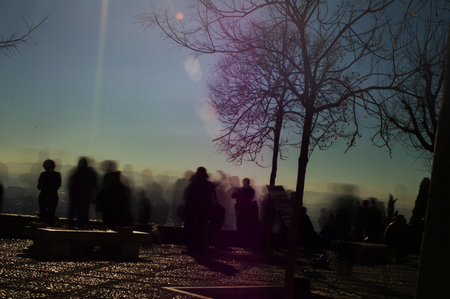 People in motion