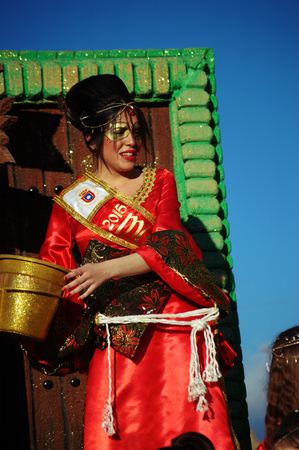 Carmona, Sevilla, Spain 21st February 2015 Carnival Paradeのeditorial素材