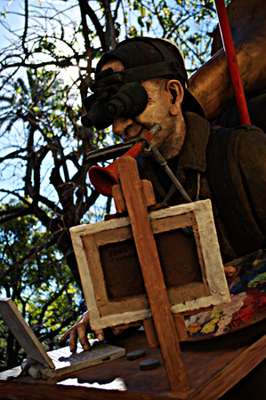 Sevilkle, Spain, 6th March 2015- A visit to the Centre of Contemporary Artのeditorial素材