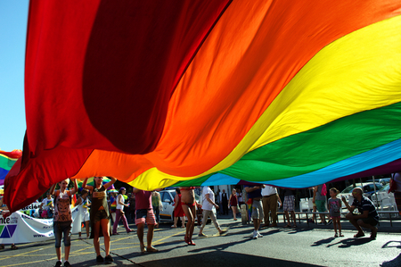 Sevill Spain 27-06-2015 - Gay Pride Demonstration and paradeのeditorial素材
