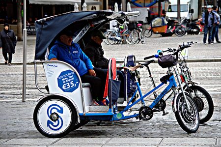 Netherlands, Amsterdam, 7th October 2015 - Ordinary urban scenesのeditorial素材