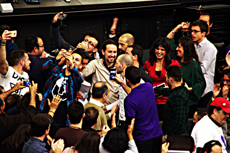 Sevilla - Spain - 17th December 2015- PODEMOS - Meeting of this political Party
