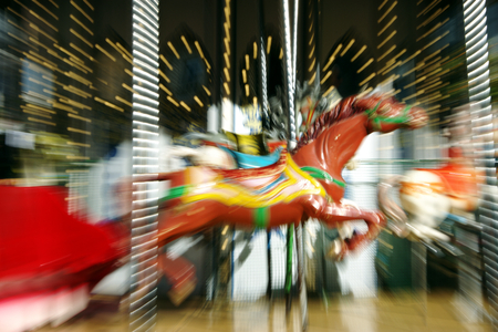 Seville (Spain) 21st December 2016 - Urban life - Roundabout in motionのeditorial素材