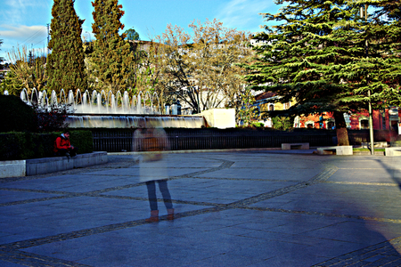 Granada, 25th March, 2017 - The ghost cityのeditorial素材