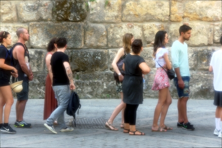 Sevilla, 14-June-2017- Dreamy Urban life -Walking in the street