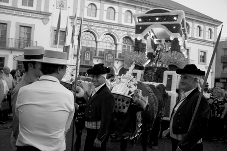 Dos Hermanas, Seville, 15th October 2017 - Celebrations - Valme pilgrimageのeditorial素材