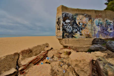 This is is a very lonely beach in Huelva. There are very few buildings and the wild life is fully...