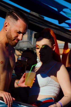Every year there is a paradew on the daf the Gay Pride in Seville. Frequently is the last weekend of...