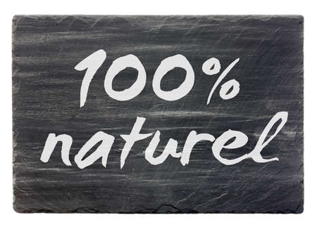  100  naturel  French slate stone panel  isolated の写真素材