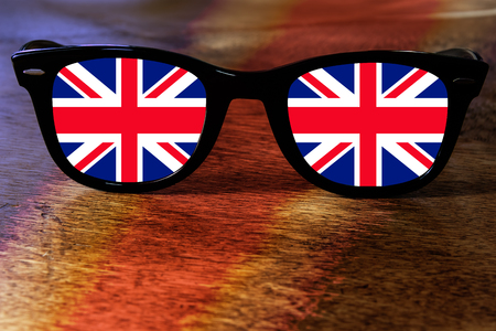 United Kingdom Reflectionの写真素材