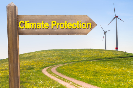 Climate Protection Conceptの写真素材