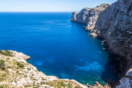 View of Cap Formentor (Mallorca)の写真素材