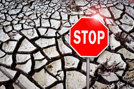 Concept Image Against Global Warmingの写真素材