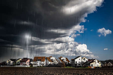 Thunder and Lightningの写真素材