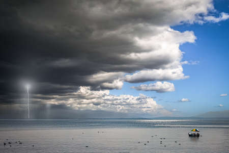 Thunder and Lightningの写真素材