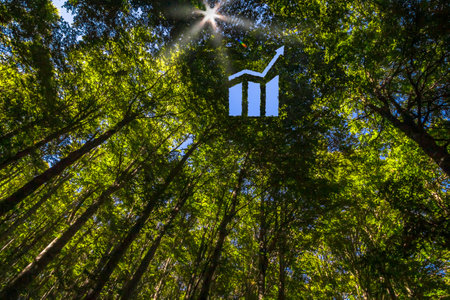 Concept for responsible, environmental, business or green investmentsの写真素材