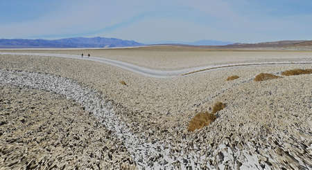 Badwater, Death Valleyの写真素材