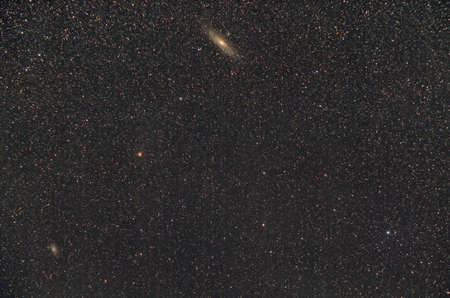 Two galaxies in  the constellation Andromeda 