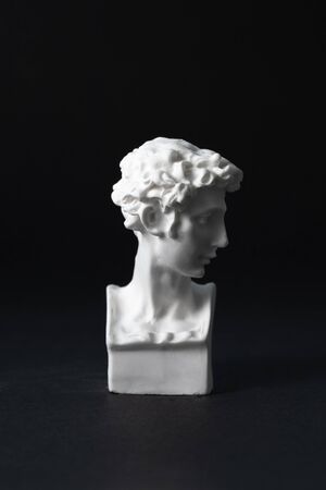 David plaster in a black backgroundの写真素材