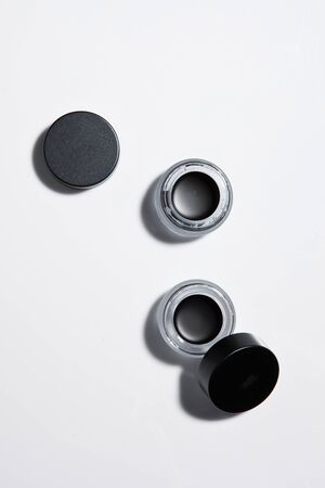 Conceptual Image of Cosmetics Eye Liner. Topview.の写真素材