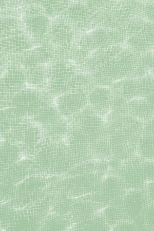 Green Abstract of Water Rippling in Swimming Poolの写真素材