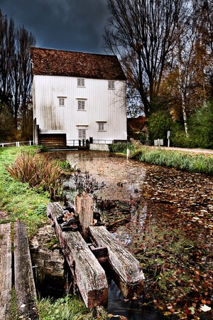 Water Mill in Autumn