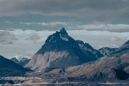 Mountain Matterhorn in Zermatt, Switzerland.の写真素材