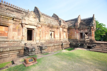 Phanom Rung Castle Rock,Burirum Province,Thailand. の写真素材