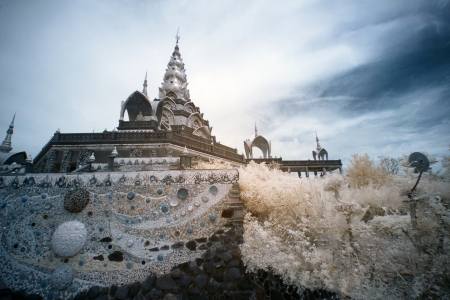 Thailand, taken in Near Infraredの写真素材