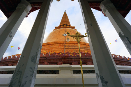 Thai pagoda , Thailandの写真素材