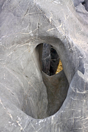 Grey stone background and silica coreの写真素材