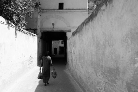 Morocco black and whiteのeditorial素材