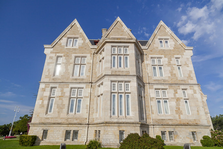 SANTANDER,SPAIN-SEPTEMBER 26,2015: Royal Palace, Real Palacio de la Magdalena, Santander,Cantabria,Spain.のeditorial素材