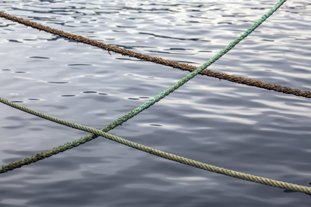 Ropes in port.