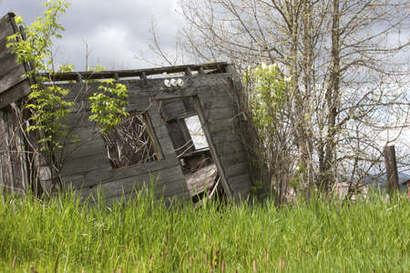 Tumbledown Buildingの写真素材