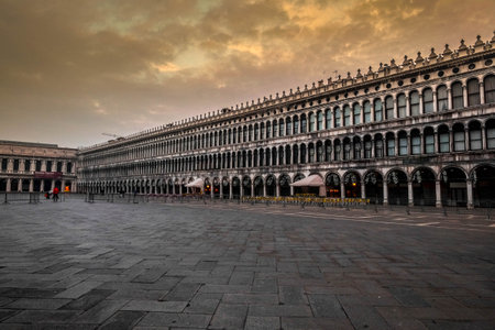 St. Mark's Square in Veniceの写真素材