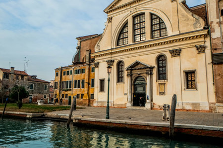 Through the streets of Veniceのeditorial素材