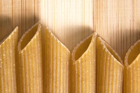 uncooked italian pasta. abstractの写真素材