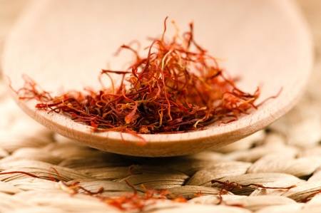 safran. herbs and spicesの写真素材