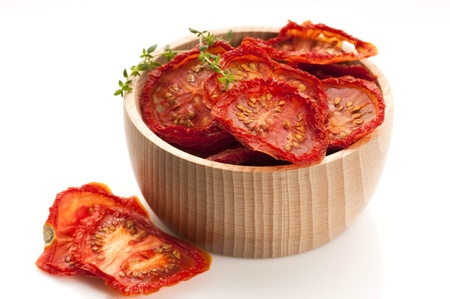 Italian sun dried tomatoesの写真素材