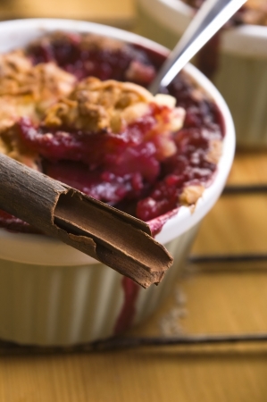 Plum tartの写真素材