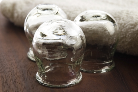 Medical tool cupping glassの写真素材