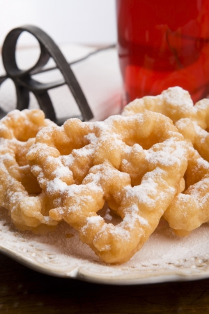 Heart shaped cookiesの写真素材