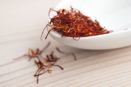 stigmas of saffronの写真素材