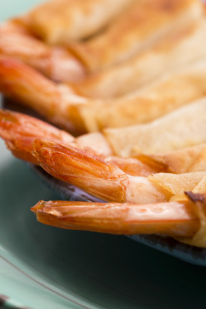 china fried shrimpの写真素材