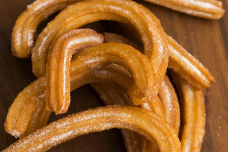 deliciuos spanish Churrosの写真素材