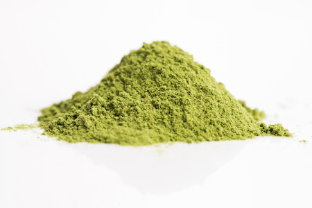 Young barley grass. Detox superfood.の写真素材