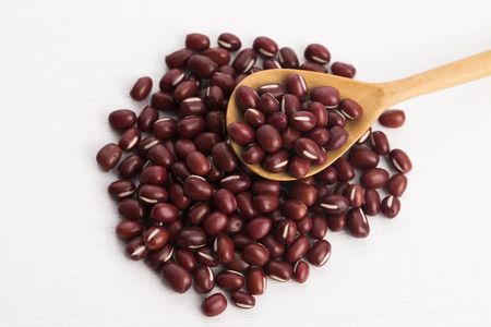 Red haricot adzuki beansの写真素材