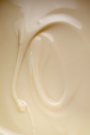 white chocolateの写真素材