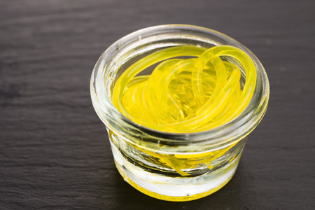 molecular fruit spaghettiの写真素材